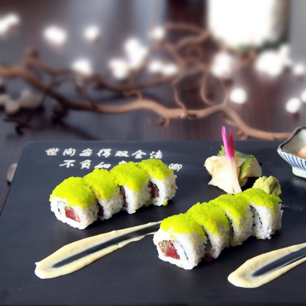 sushi menu matrimonio
