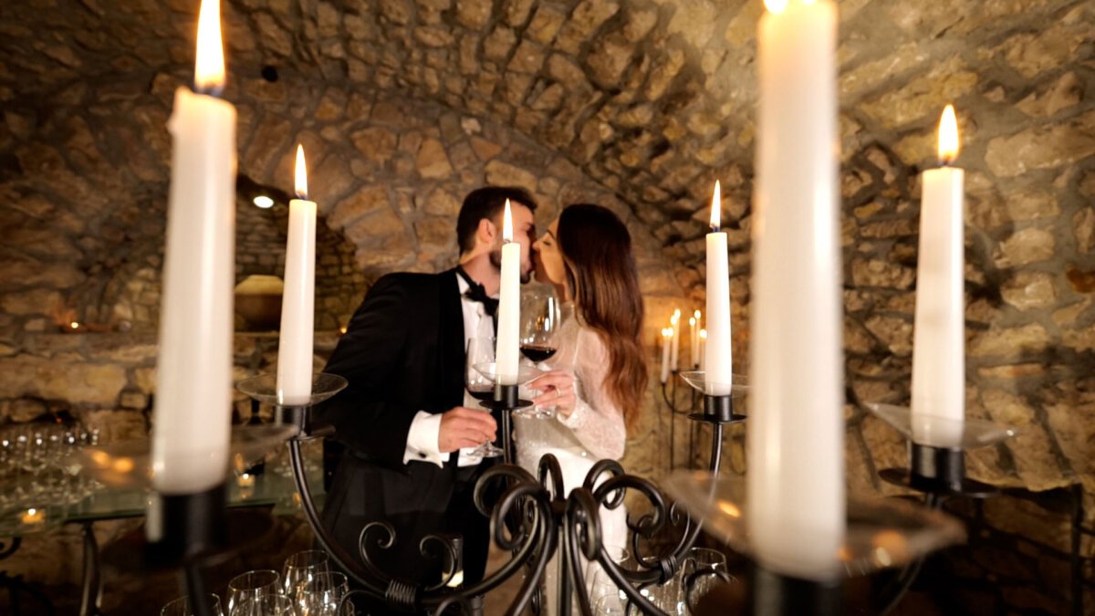 matrimonio tema vino