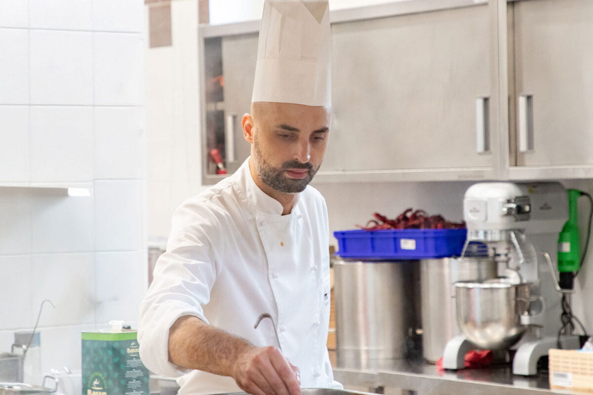 Il trancio di baccalà al vapore spiegato dallo chef Carannante