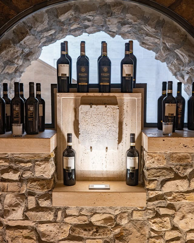 I vini delle cantine romane di Villa Orsini