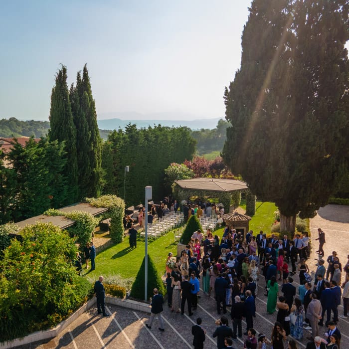 Ospiti al matrimonio con rito civile