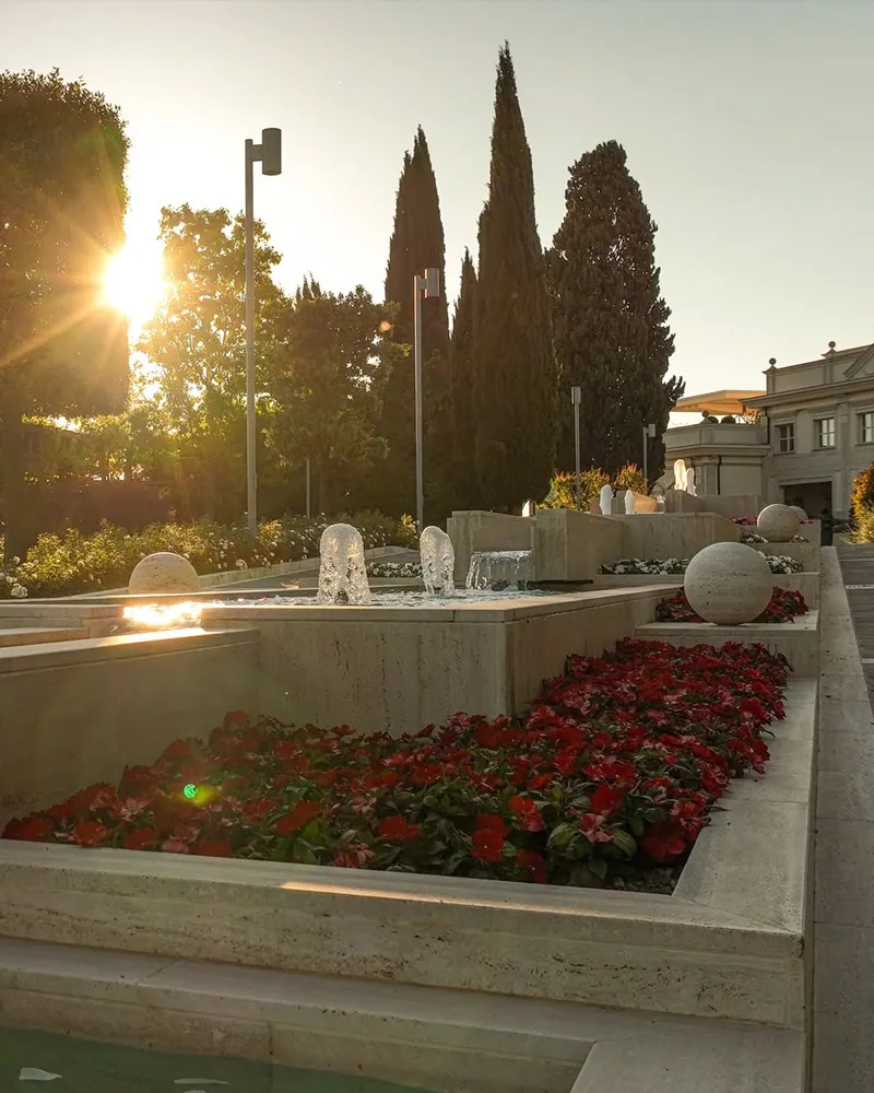 Villa Orsini al tramonto