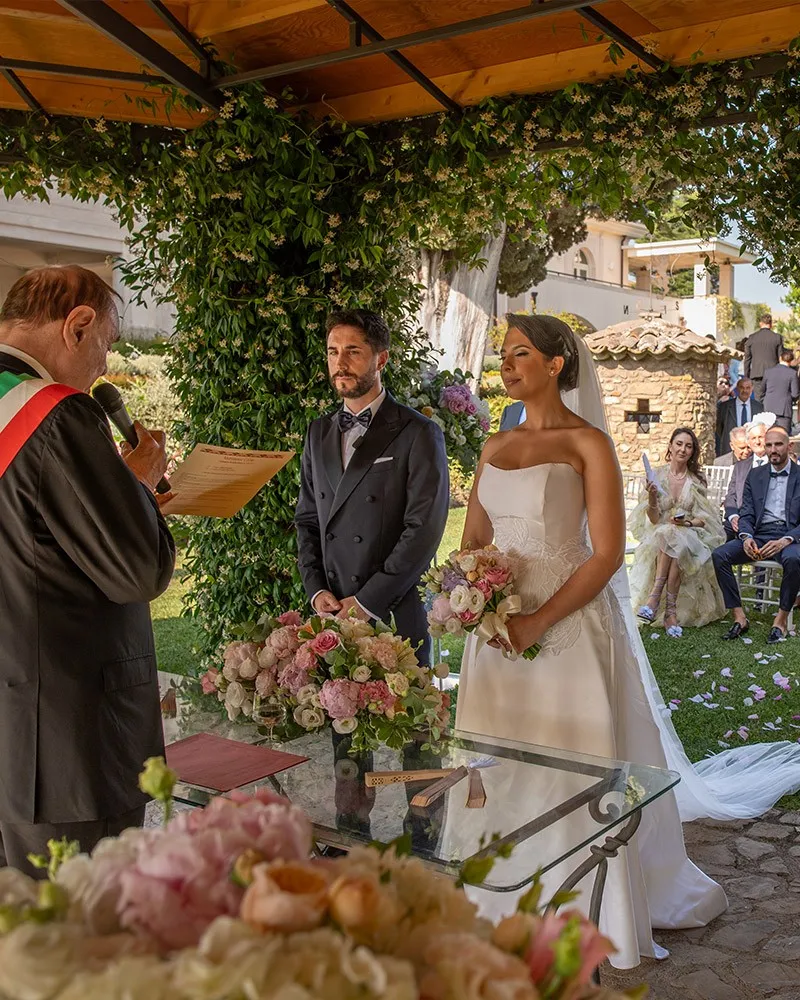 Il rito civile a Villa Orsini